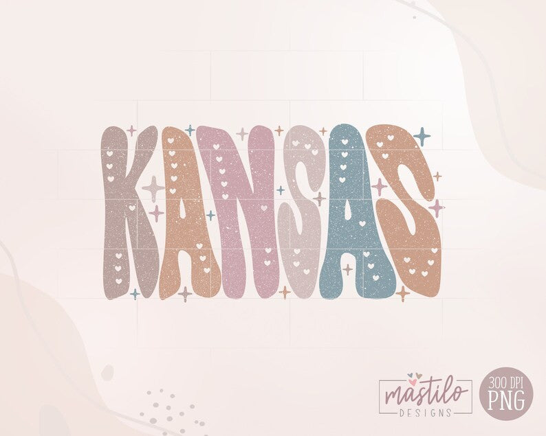 Kansas Png, Kansas State png, Kansas Word Png, Kansas Clipart