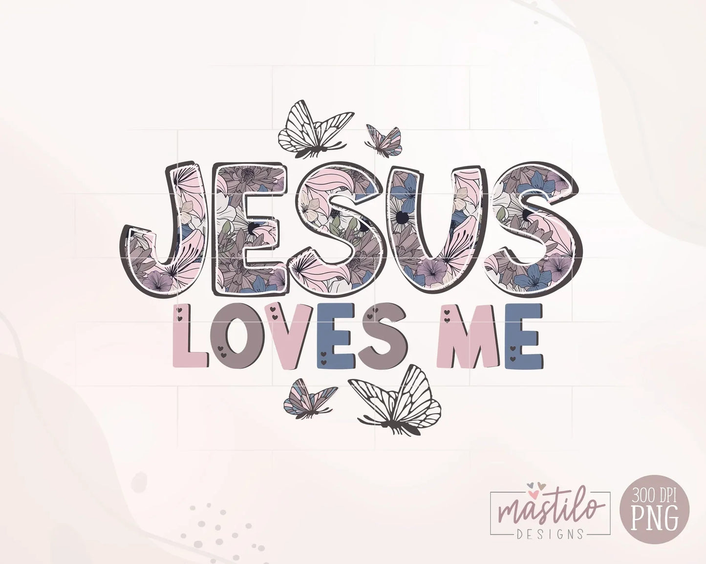 Jesus Loves Me Png, Retro Jesus Png, God Sublimation Designs Downloads