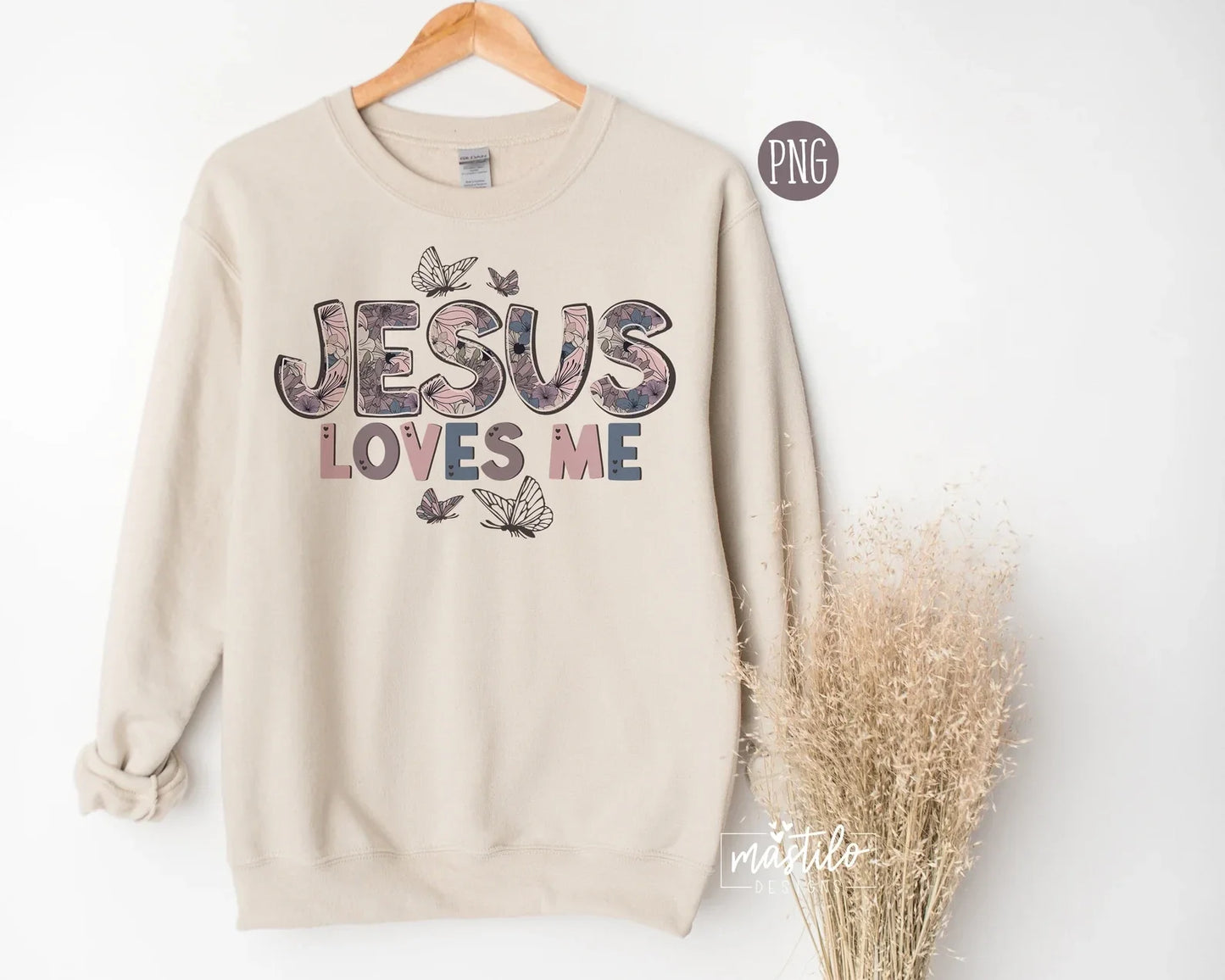 Jesus Loves Me Png, Retro Jesus Png, God Sublimation Designs Downloads