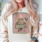 Merry and Bright Christmas Sublimation Designs, Trendy Christmas Png Design