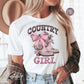 Country Girl Png, Western Cowgirl Boots png, Coquette png, Pink Bow, Aesthetic Png