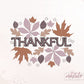 Thanksgiving Png, Thanksgiving T-shirt Design, Fall Leaves Fall Sublimation Designs