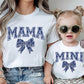 Mama Mini Chinoiserie Coquette PNG, Mama Coquette Bow Png, Retro Mama png, Mama Mini Png, Mama Shirt Png, Mama Mini Varsity Sublimation Png
