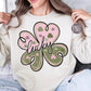 St. Patrick's Day PNG, Shamrock png lucky sublimation, st patty Clipart, love Shamrock png, Shamrock digital file, Tshirt Design, DTF Design