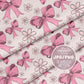 Coquette Girly seamless pattern, Trendy Bows Seamless Pattern, Girly pattern