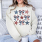 Coquette American Flag png, Coquette Bow png, 4th of July sublimation, America Png, Freedom