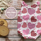 Groovy Love Valentine's Day Seamless Pattern | 70s Retro Hearts Art for Fabric & Sublimation | Love Typography art seamless design
