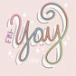 Procreate Brush, Shadow Outline Procreate Brush, Monoline Shadow Procreate Brush, Lettering Brush for Procreate