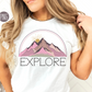 Explore Sublimation Design, Explore Png, Summer Png, Vintage Sublimation, Hippie Sublimation