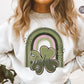 Textured Lucky PNG, St Patricks Day Png, Grunge Shamrock, Lucky Digital, St Patties PNG, Distressed Lucky Sublimation, Four Leaf Clover Png