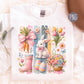 Cute Coquette Easter PNG Sublimation Design Instant Digital Download, Cute Graphics