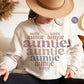 Auntie Png, Aunt PNG, Auntie Sublimation PNG, Stacked Auntie sublimation PNG
