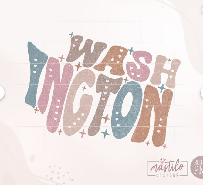 Washington Png, Washington State png, Washington Word Png