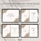 PLR Digital Planner, Editable Canva Planner Template, Hyperlinked PLR