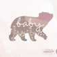 Baby Bear Png, Boho Sublimation Design, Boho Png, Mom Life