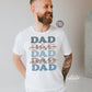 Best Dad Ever Png, Dad Distressed Stacked png, Sublimation designs