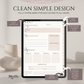 ADHD Planner, PLR Digital Planner, Editable Canva Planner
