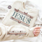 Jesus Png, Sleeve shirt design Png, Retro Jesus Png, God Sublimation Designs