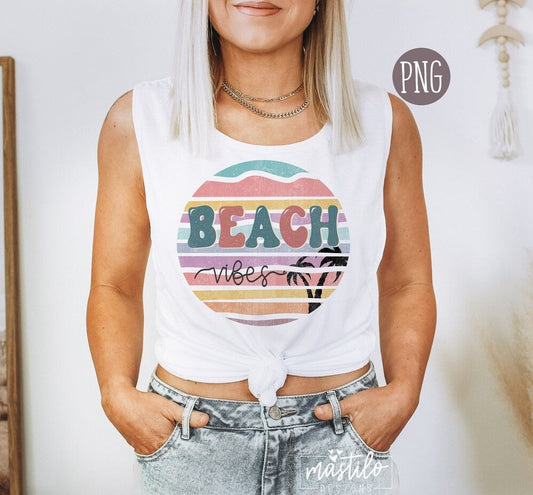 Beach Vibes png, Summer Sublimation downloads