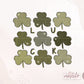 St Patricks Day Clovers, Shamrock, Retro St Patrick's Day Png