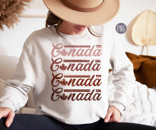 Retro Canada PNG, Canada Png, Canada Vintage Design