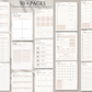 ADHD Planner, PLR Digital Planner, Editable Canva Planner