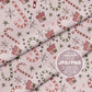 Boho Vintage Retro Candy Cane Christmas Seamless Pattern, Boho Christmas
