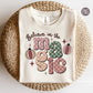 Believe In the Magic Retro Boho Distressed Christmas png