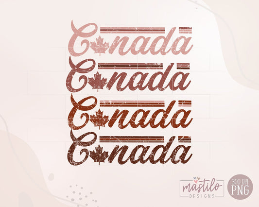 Retro Canada PNG, Canada Png, Canada Vintage Design