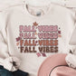 Boho Fall Sublimation Designs, Fall Vibes Png, Retro Fall DTF Png
