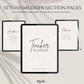 Teacher Planner, PLR Digital Planner, Editable Canva Planner Template, PLR