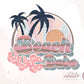 Beach Babe Png, Retro Beach png, Summer Sublimation downloads