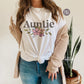 Auntie Png, Floral Auntie PNG, Floral Sublimation Design