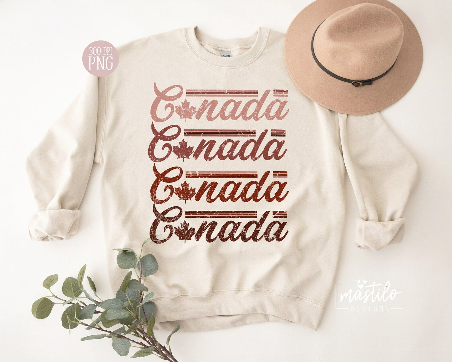 Retro Canada PNG, Canada Png, Canada Vintage Design