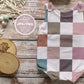 Boho Checker Seamless Pattern, Multi Color Checker Seamless Repeat