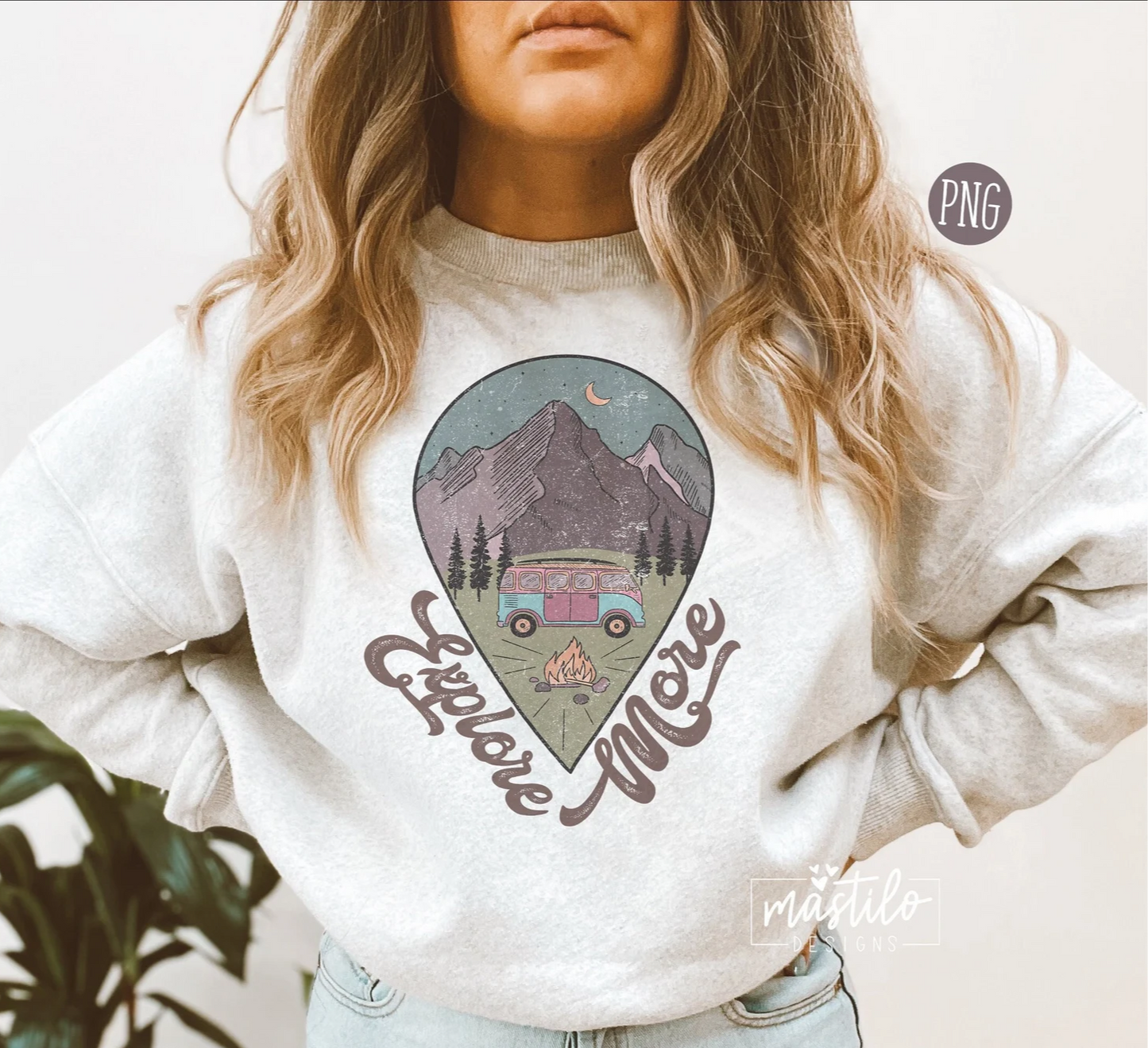 Explore More Png, Explore More Sublimation Design, Retro Png