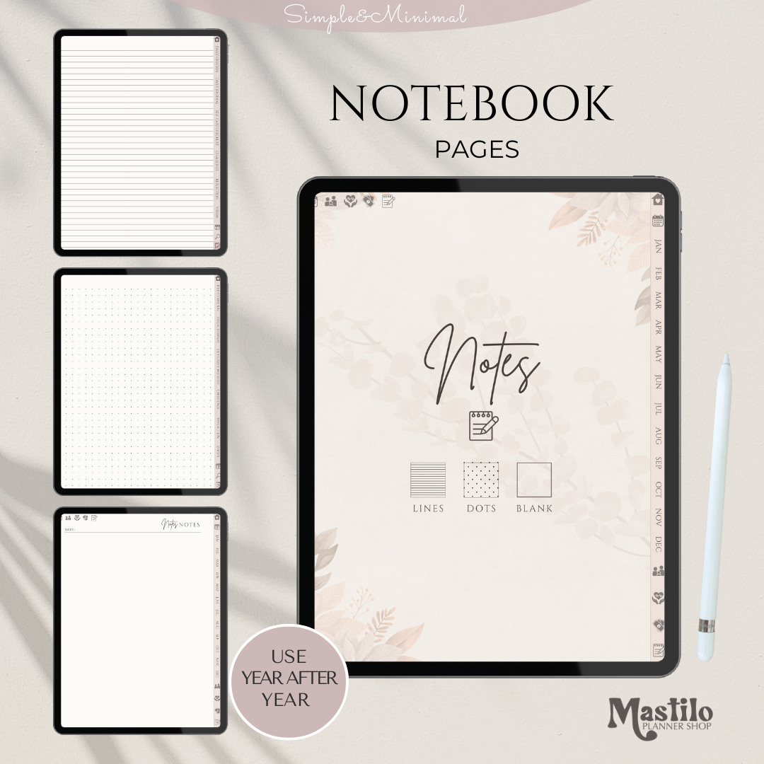 ADHD Planner, PLR Digital Planner, Editable Canva Planner