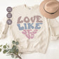Love Like Jesus SVG, Heart Svg, Christian Svg Cut File, Christian SVG Designs