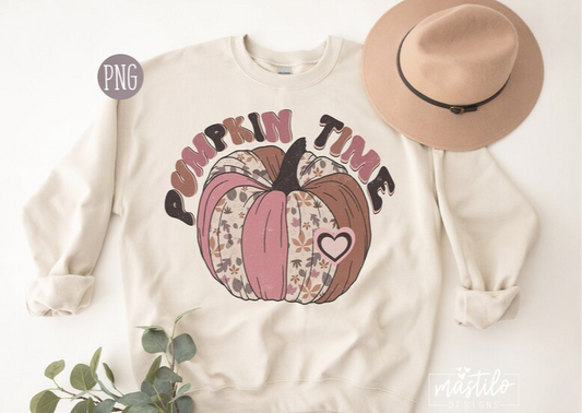 Boho Pumpkin Png, Fall Sublimation Digital Design Download, Pumpkin Png
