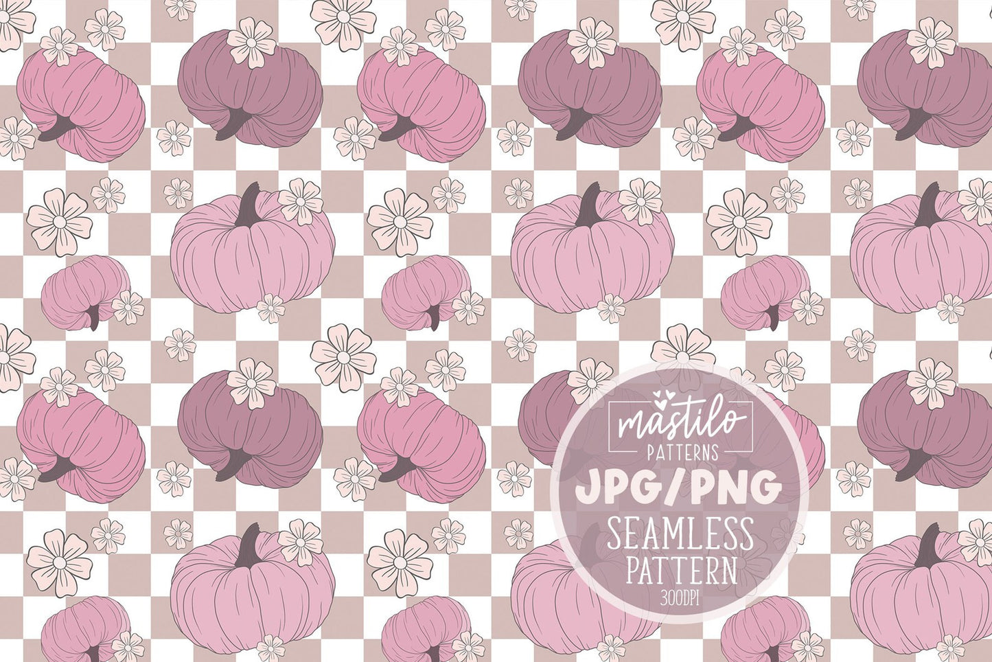 Fall Pumpkins, Pumpkin Seamless File, Fall Seamless Pattern, Pumpkins Png