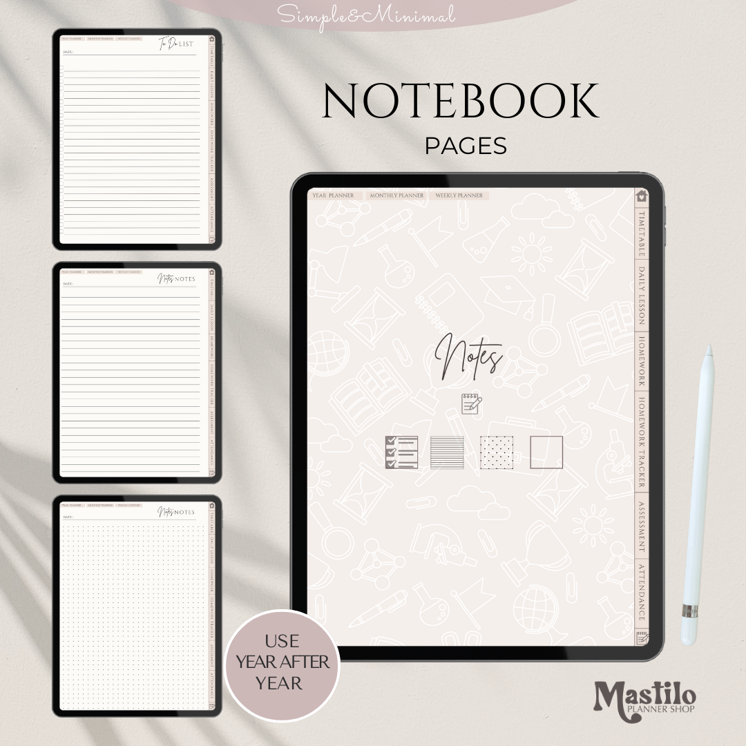 Teacher Planner, PLR Digital Planner, Editable Canva Planner Template, PLR