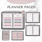 Undated Digital Planner Goodnotes, Digital Planner for Ipad