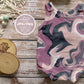 Groovy Boho Pattern, Retro Fabric Pattern Design, Seamless Pattern Png, Marbled