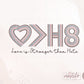 Love Is Greater than Hate Sublimation PNG