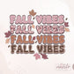 Boho Fall Sublimation Designs, Fall Vibes Png, Retro Fall DTF Png