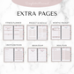 Undated Digital Planner Goodnotes, Digital Planner for Ipad