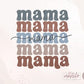 Boy Mama Boho Distressed Stacked png, Sublimation designs