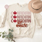 Canadian Babe Png, Canada Day Png, Distressed Flag