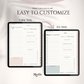 ADHD Planner, PLR Digital Planner, Editable Canva Planner