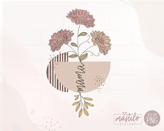 Boho Mama Sublimation Png, Mom Life Png, Sublimation downloads
